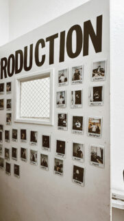 Creative Production Manifestation Board and Goal Setting Aesthetic Wallpaper