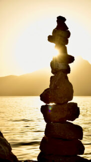 Zen Stone Balancing Meditation for Inner Peace and Chakra Alignment Wallpaper