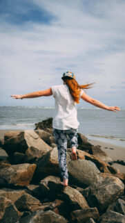Manifesting Freedom and Abundance Vision Board Wallpaper