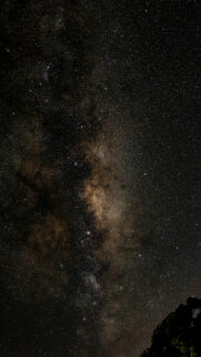 Cosmic Milky Way Galaxy Night Sky Aesthetic Spiritual Celestial Wallpaper