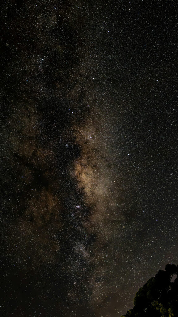 Cosmic Milky Way Galaxy Night Sky Aesthetic Spiritual Celestial Wallpaper