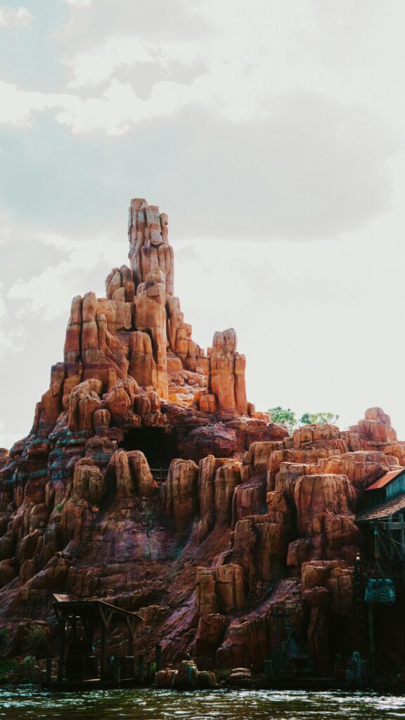 Big Thunder Mountain Railroad Wild West Adventure Mobile Wallpaper