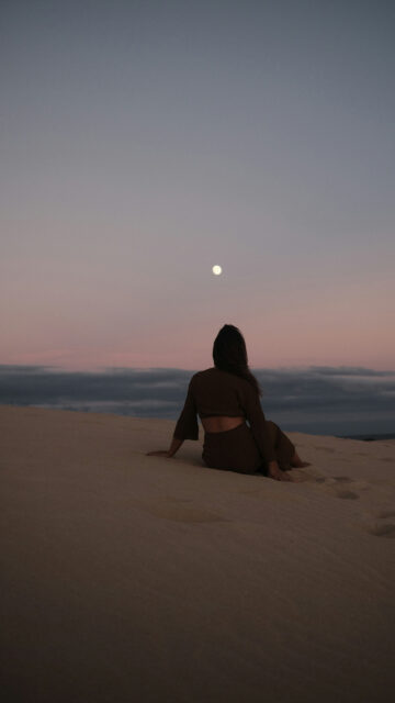Cancer Moon Child Zodiac Aesthetic: Embodying Lunar Energy Wallpaper