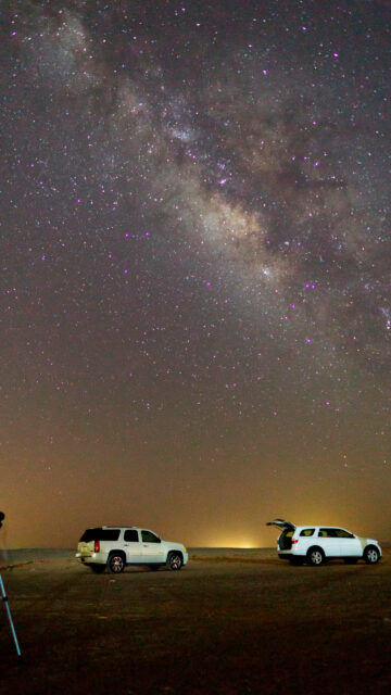 Milky Way Galaxy Celestial Stargazing Spiritual Manifestation Wallpaper