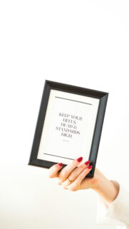 Coco Chanel Daily Affirmation Aesthetic for Manifestation Wallpaper