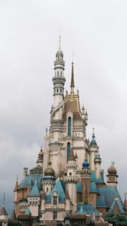 Enchanted Fantasy Castle Tower Mobile Phone Wallpaper
