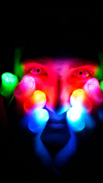 Glowing Aura Chakra Energy Spiritual Healing Phone Wallpaper