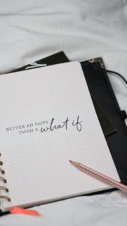 Manifestation Vision Board Quote for Goal Setting Desktop Wallpaper