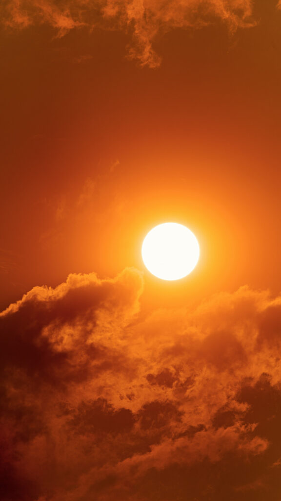 Fiery Leo Sun Energy Astrology Aesthetic Phone Wallpaper