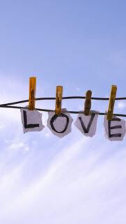 Manifest Love Daily Affirmation Aesthetic Vision Board Wallpaper