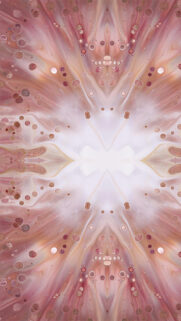 Rose Quartz Mandala Meditation Spiritual Energy Phone Wallpaper