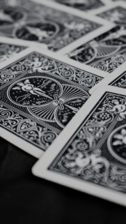 Mystical Rider-Waite Tarot Card Design Aesthetic Spiritual Wallpaper