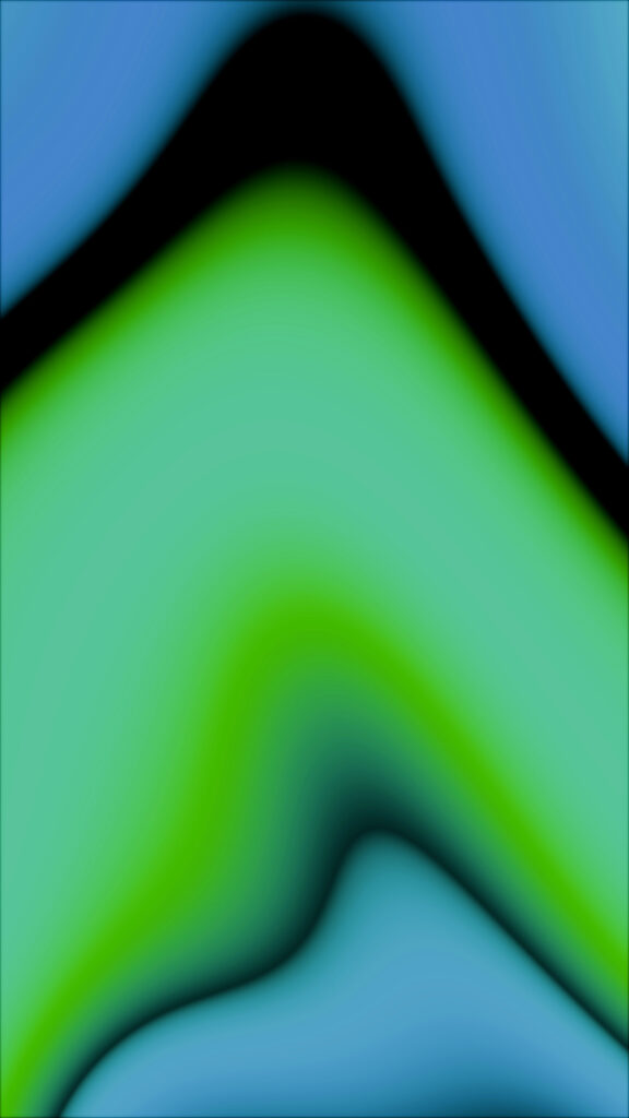 Green Aura Gradient Energy Field Spiritual Aesthetic Wallpaper