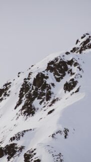 Majestic Snowy Mountain Peak High Definition Phone Wallpaper