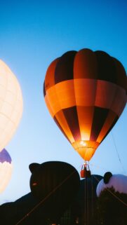 Majestic Hot Air Balloons at Sunrise Adventure Mobile Wallpaper