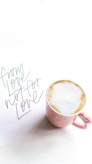 Daily Affirmation Manifestation Quote for Self-Love and Empowerment Wallpaper