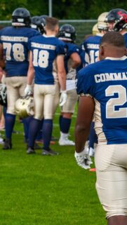 American Football Commanders Team Practice Mobile Wallpaper