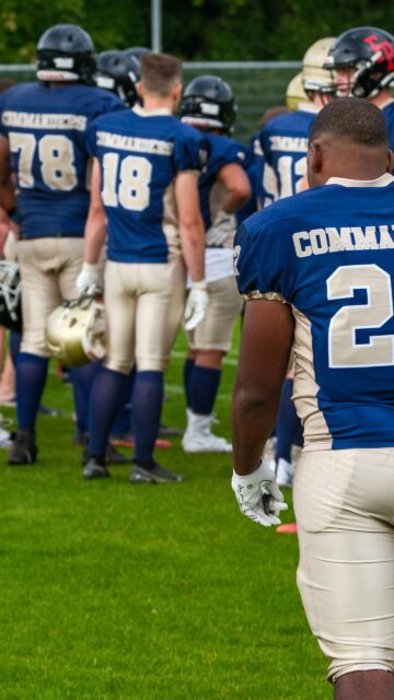 American Football Commanders Team Practice Mobile Wallpaper