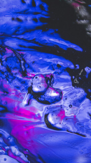 Vibrant Neon Aura Energy Healing and Manifestation Spiritual Phone Wallpaper