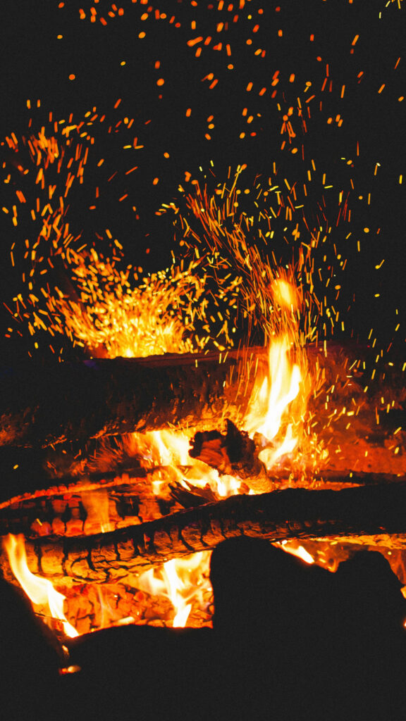 Fiery Aries Zodiac Energy and Bold Passion Aesthetic Wallpaper
