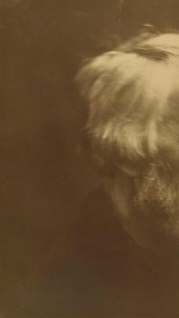 Ethereal Dreamy Abstract Vintage Portrait Silhouette Mobile Wallpaper