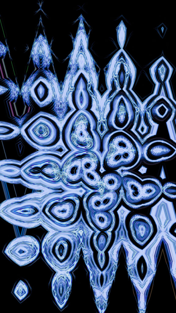 Sacred Geometry Fractal Energy Pattern Aesthetic Spiritual Wallpaper