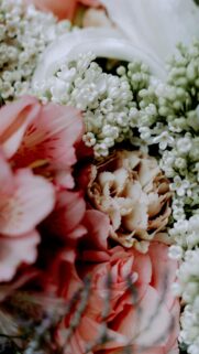 Soft Pastel Floral Bouquet Macro Aesthetic Mobile Wallpaper