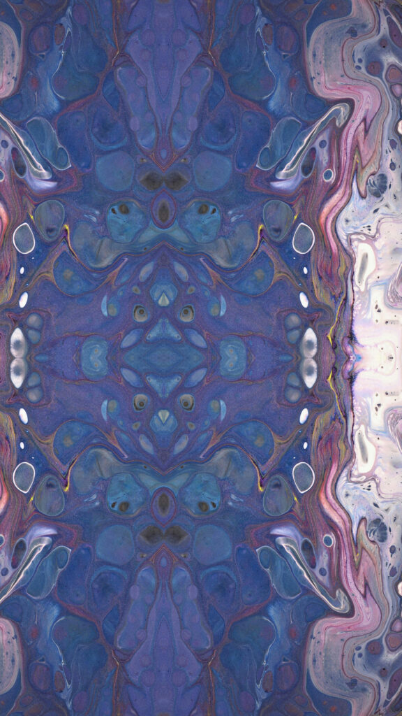 Cosmic Mandala Energy Flow Spiritual Meditation Art Wallpaper