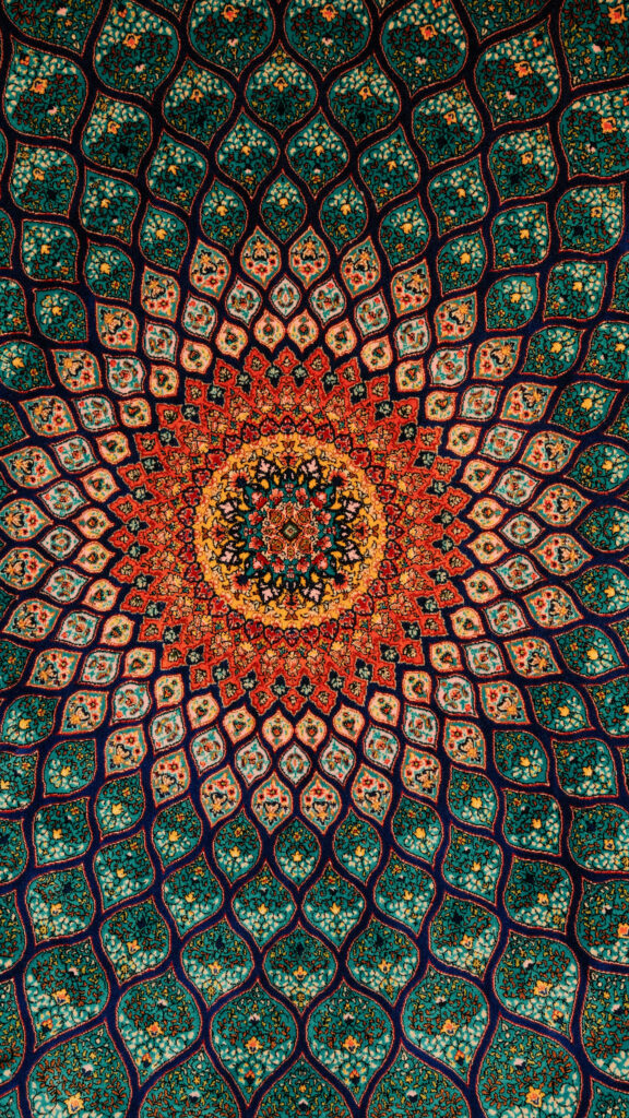 Divine Mandala Spiritual Energy Pattern for Harmonious Balance Wallpaper