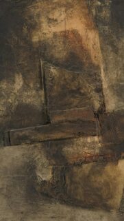 Abstract Earthy Textured Oil Painting Phone Wallpaper