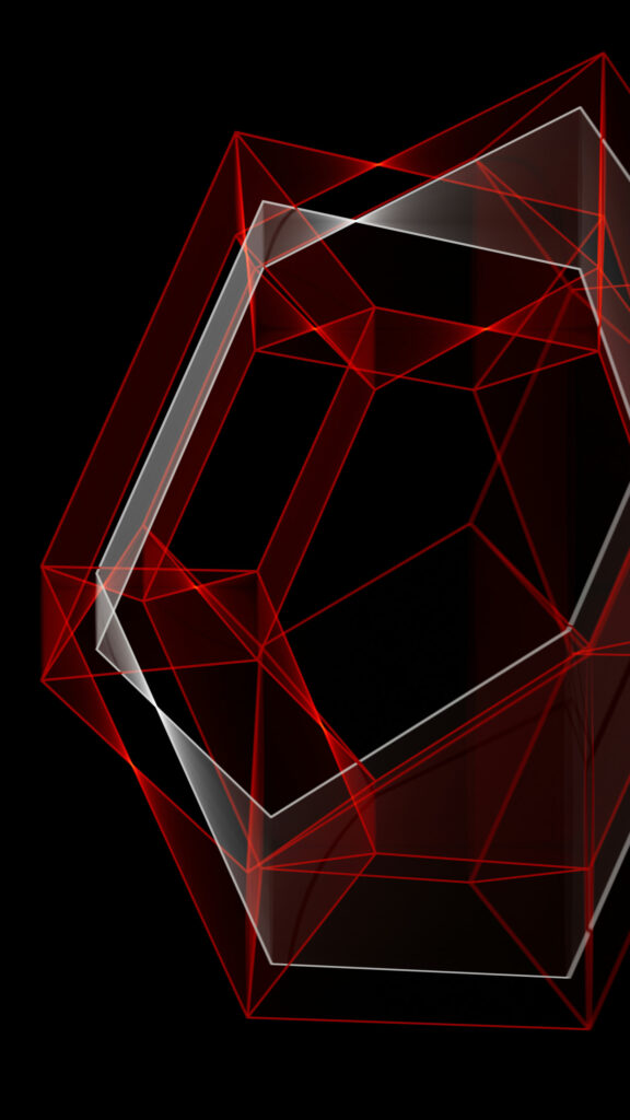Sacred Geometry Dodecahedron Spiritual Energy Minimalist Wallpaper