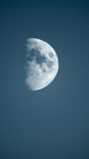 Gemini Moon Phase Celestial Energy Phone Wallpaper