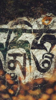 Sacred Om Mani Padme Hum Tibetan Mantra Earth Energy Wallpaper