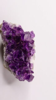Deep Purple Amethyst Crystal Spiritual Healing Aesthetic Wallpaper