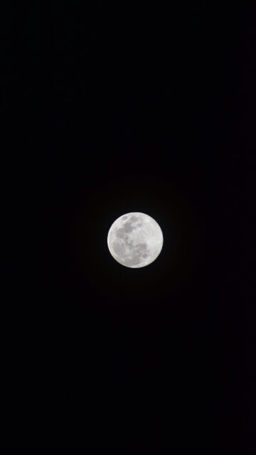 Full Moon Spiritual Energy and Lunar Manifestation Night Sky Wallpaper