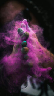 Vibrant Aura Energy Manifestation and Spiritual Awakening Wallpaper