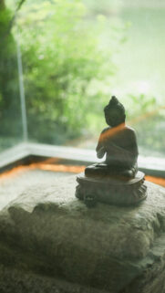 Zen Buddha Meditation Spiritual Energy Mindfulness 4K Wallpaper