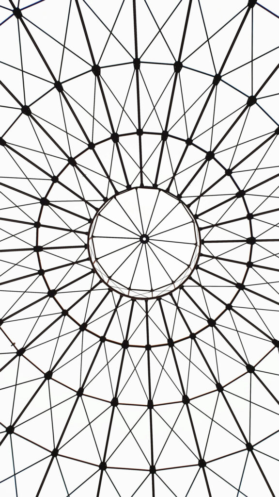 Sacred Geometry Mandala Energy Grid Aesthetic Wallpaper