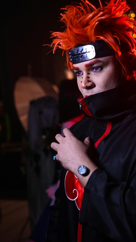 Pain Akatsuki Naruto Cosplay High Resolution Phone Wallpaper