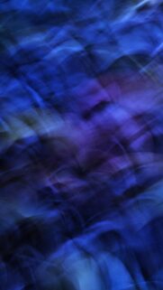 Abstract Electric Blue Motion Blur Fluid Art Phone Wallpaper