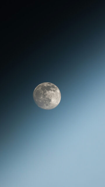 Mystical Waning Gibbous Moon Phase Spiritual Aesthetic Wallpaper