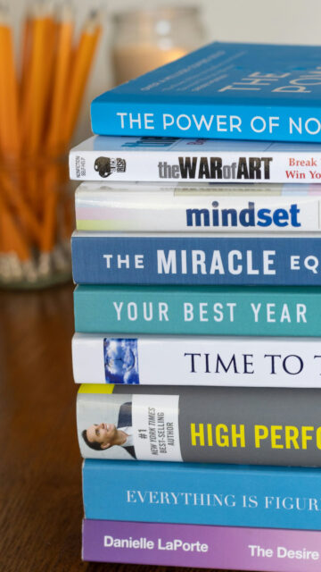 Success Mindset Vision Board for Manifestation and Goal Setting Wallpaper