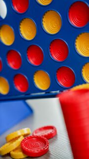 Connect Four Game Close-up Mobile Phone Wallpaper