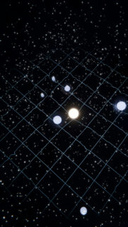 Gemini Celestial Constellation and Zodiac Stars Phone Wallpaper