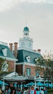 Regal Eagle Smokehouse Epcot American Pavilion Architecture Wallpaper