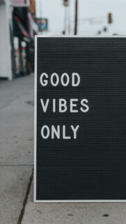 Good Vibes Only Manifestation and Abundance Mindset Aesthetic Wallpaper