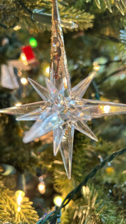 Celestial Star Energy Spiritual Christmas Decoration Wallpaper