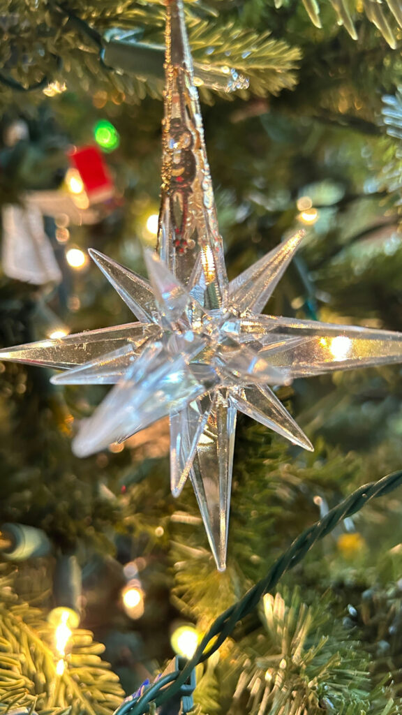 Celestial Star Energy Spiritual Christmas Decoration Wallpaper