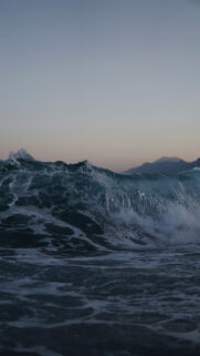 Pisces Dreamy Ocean Wave Zodiac Inspired HD Phone Wallpaper