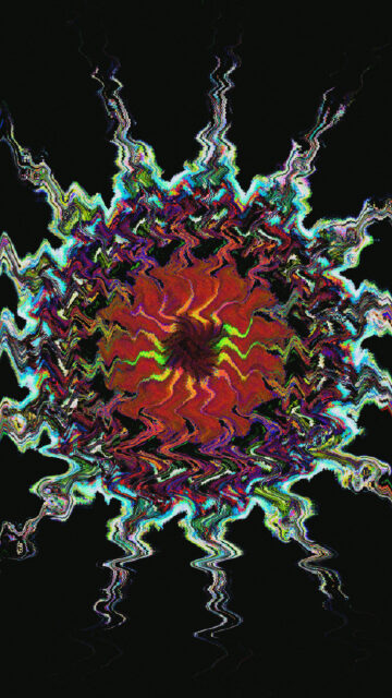 Abstract Mandala Energy Vortex for Spiritual Awakening and Meditation Wallpaper